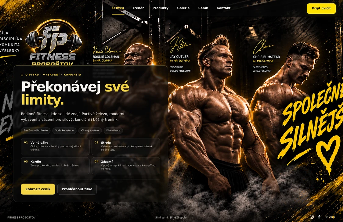 Projekt Fitness Proboštov